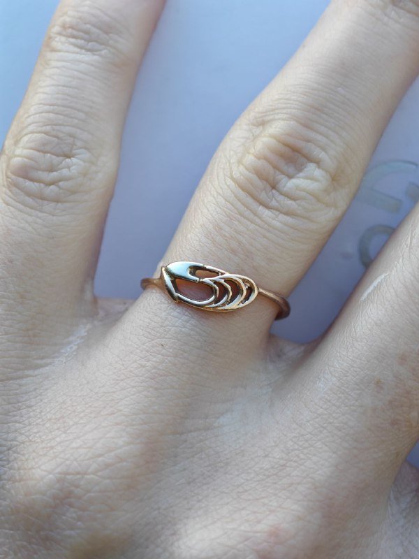 Золотые кольца, цепочка, кулон, серьги 10