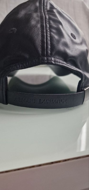 Бейсболка из экокожи Armani Exchange 3