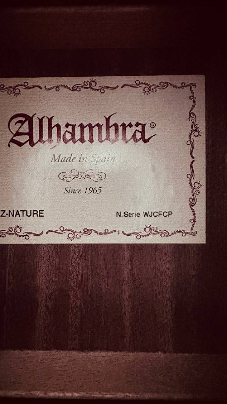 Гитара Alhambra Z-Nature с чехлом