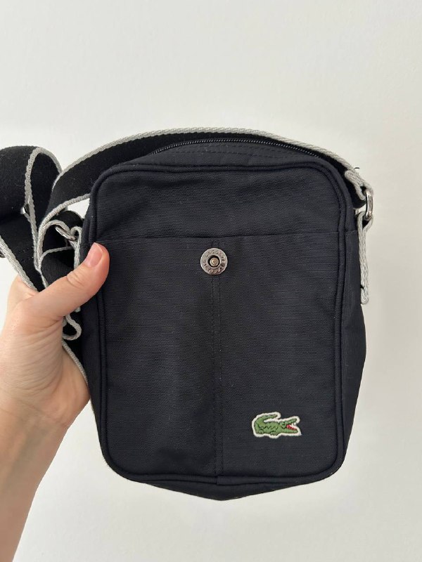 Плечевая сумка Lacoste темно-синяя 2