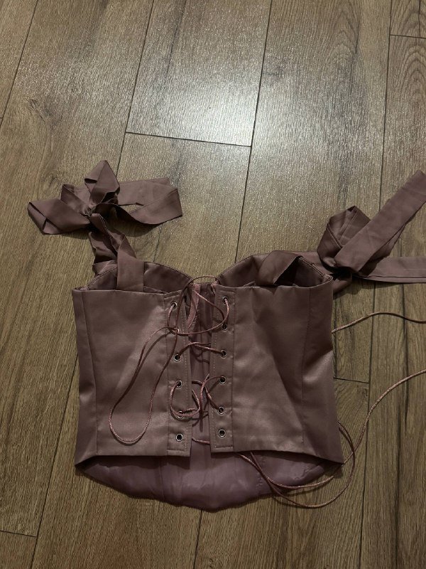 Корсет топ со шнуровкой на спине 2