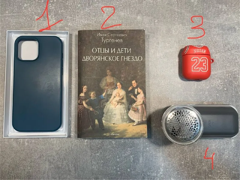 Чехол для iPhone 13 Pro Max, книга, чехол для AirPods, машинка от катышек