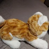 Мягкие игрушки заяц, кошка, дельфин, ёжик, медвежонок 3