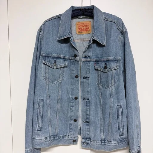 Classic light blue Levi’s denim jacket L