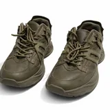 Кроссовки Guess, штаны из экокожи, кроссовки Nike, лоферы кожаные 1