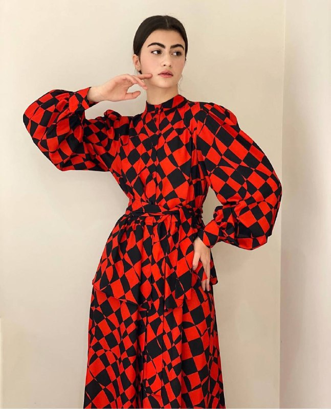 Платье в пол MSGM