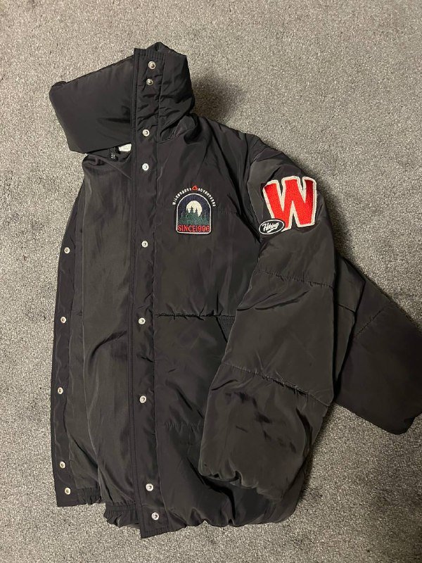 Черная куртка H&M 3