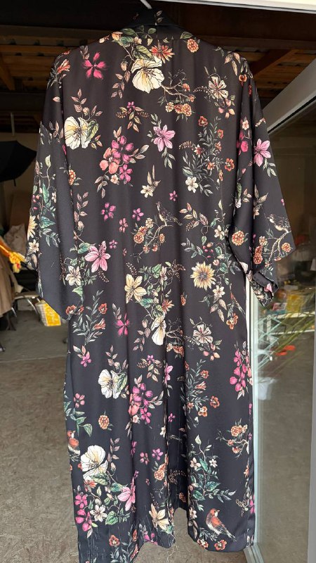 Коричневый плащ Zara M, Накидка-кимоно Incity M 2