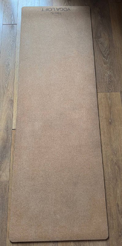 Коврик для йоги пробковый
