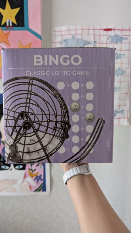 Настольная игра бинго