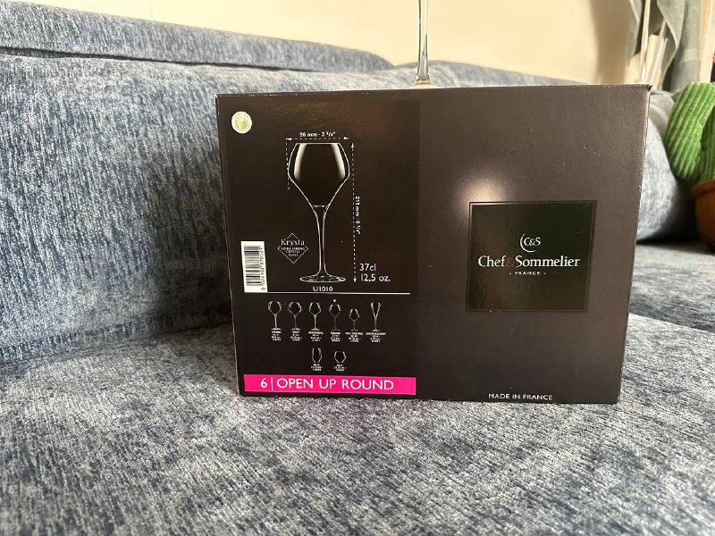 Chef&Sommelier wine glasses, set of 6 5