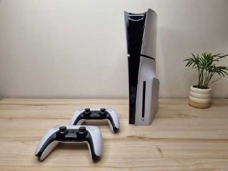 Playstation 5 Slim Disk versia, 2 джойстика, кабели