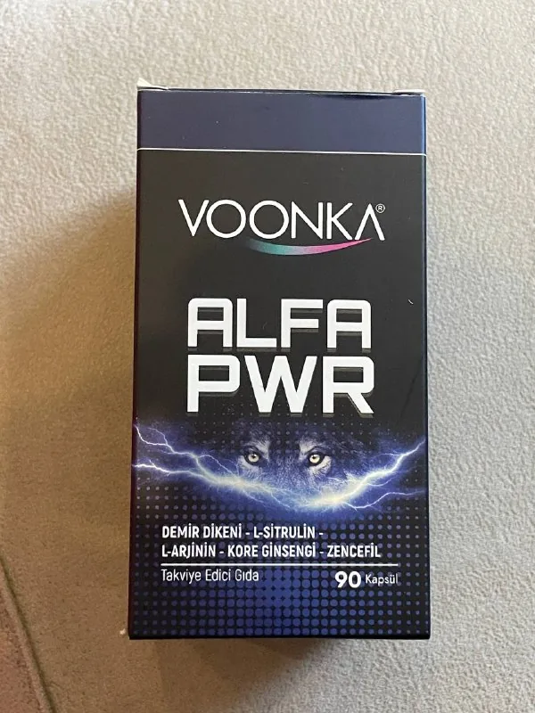 БАД для мужчин Alfa PWR, 4 упаковки 1