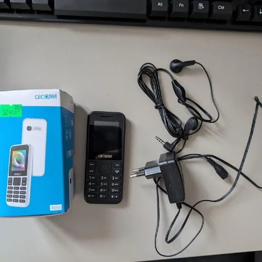 Телефон-фонарик Alcatel 1066D black