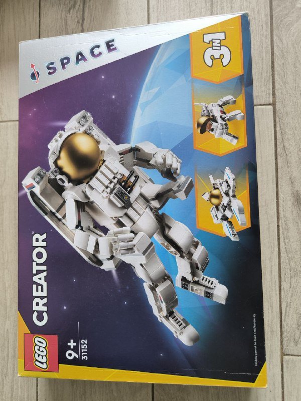 наборы lego creator Гипогрифф, тигр, жираф, космонавт, спорт центр 4