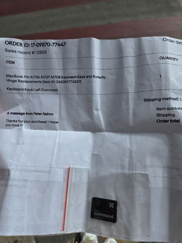 Клавиша CMD для MacBook Pro