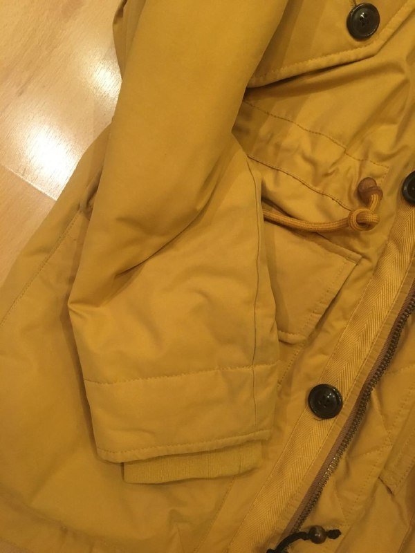 Куртка Abercrombie & Fitch размер L горчично-жёлтая 2