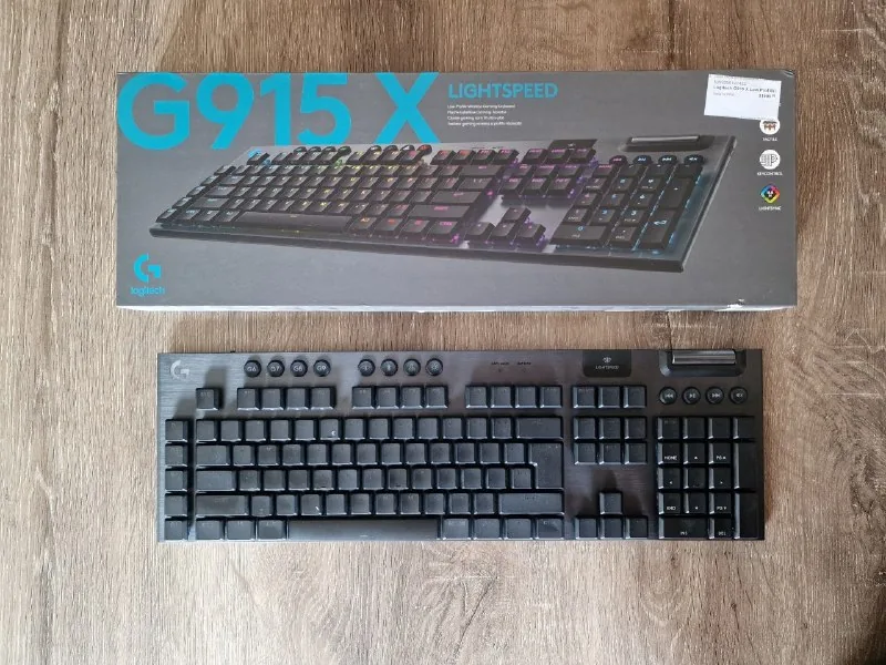 Logitech G915 X Lightspeed беспроводная клавиатура 1