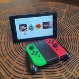 Nintendo Switch консоль, джойконы, зарядная станция, карта памяти 3