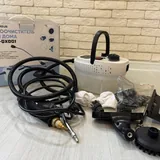 Микроволновка Samsung, духовка, пылесос, пароочиститель, набор посуды 7