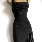 Чёрное платье Vivienne Westwood style 3