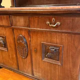 Антикварный сервант для посуды 4