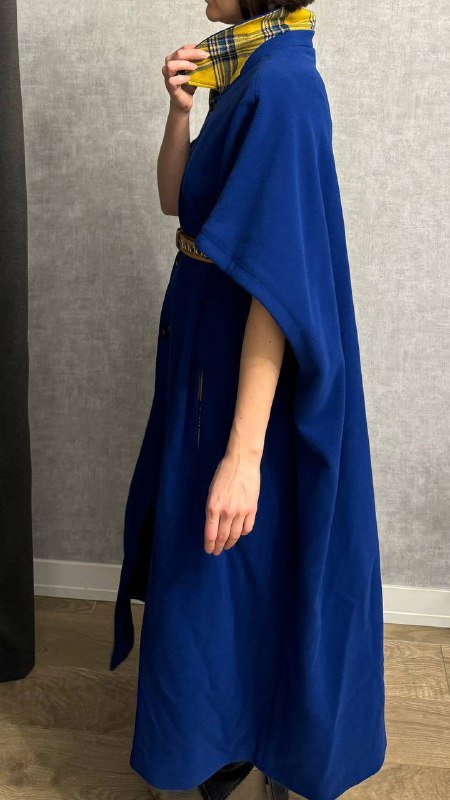 Теплое пальто one size unisex весна осень 7