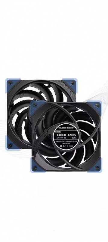 2 корпусных вентилятора Teucer T30 CO 2