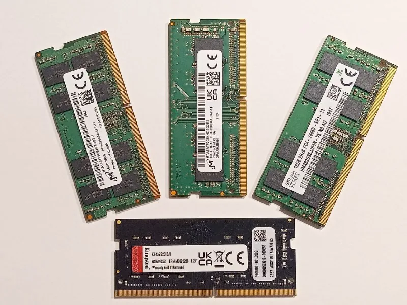 Оперативная память DDR4, SSD M.2 1