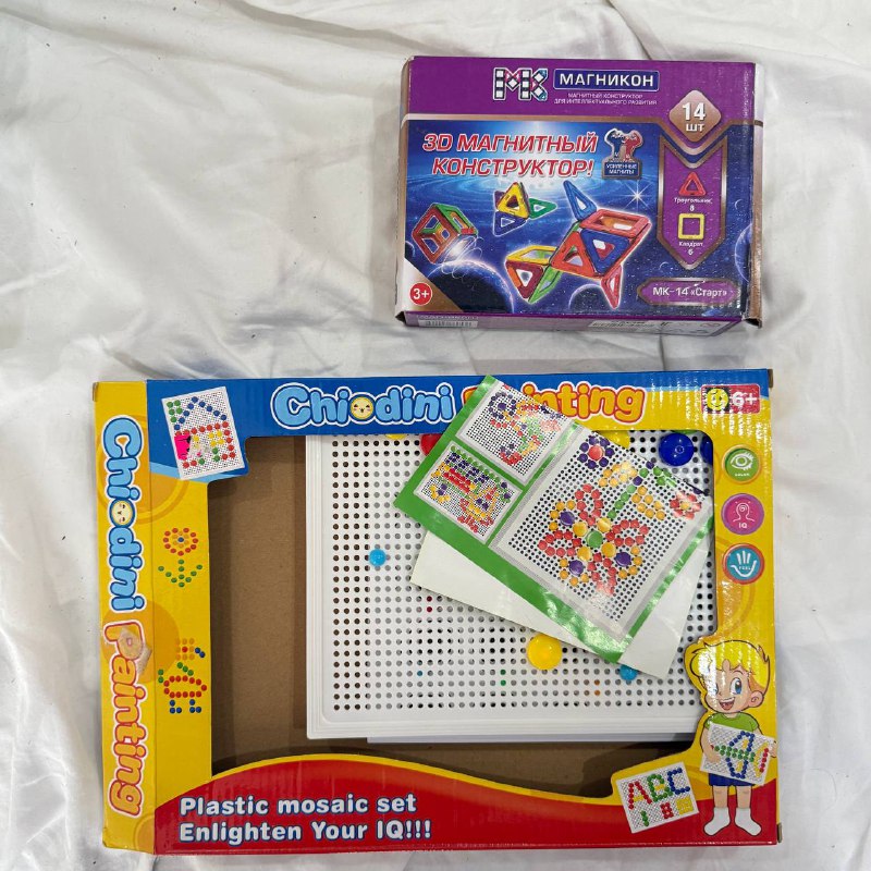 Детские сумочки, наборы для игры, пазлы, конструкторы, пластилин 5