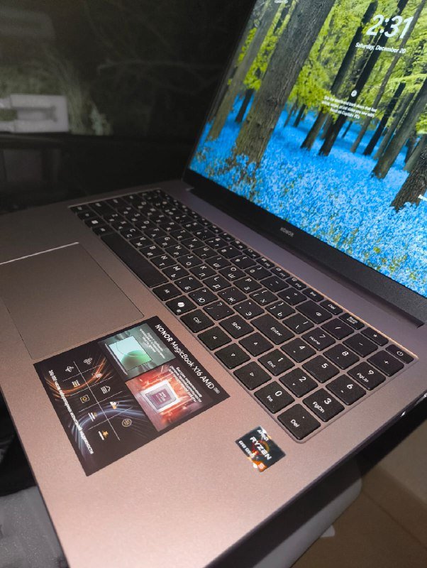 HONOR MagicBook X16 ноутбук AMD Ryzen 5 16GB 512SSD 2