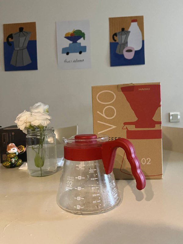 Стеклянный чайник для воронки, черный кофейный чайник 2