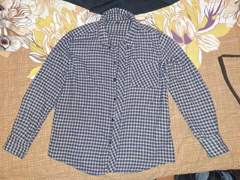Рубашка в клетку размер M