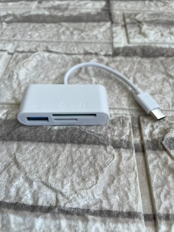 Type-C кардридер, USB Hub, переходники USB-SATA, Type-C-SATA 1