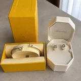 Браслет и серьги Swarovski 1