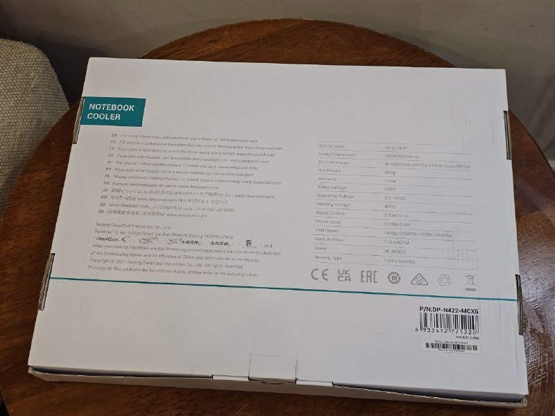 Подставка для охлаждения ноутбука DeepCool MULTI CORE X6 5