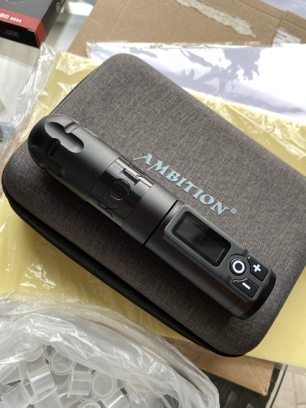 Полный тату набор с машинкой Ambition Soldier 2