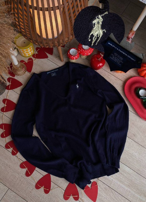 Розовая водолазка, бежевый кардиган, голубой свитер, темно-синий свитер, синий свитер, черный свитер, серый свитшот Ralph Lauren 5