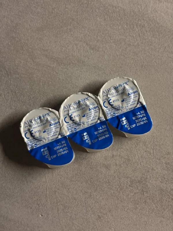Контактные линзы ALCON Air Optix HydraGlyde +6.50