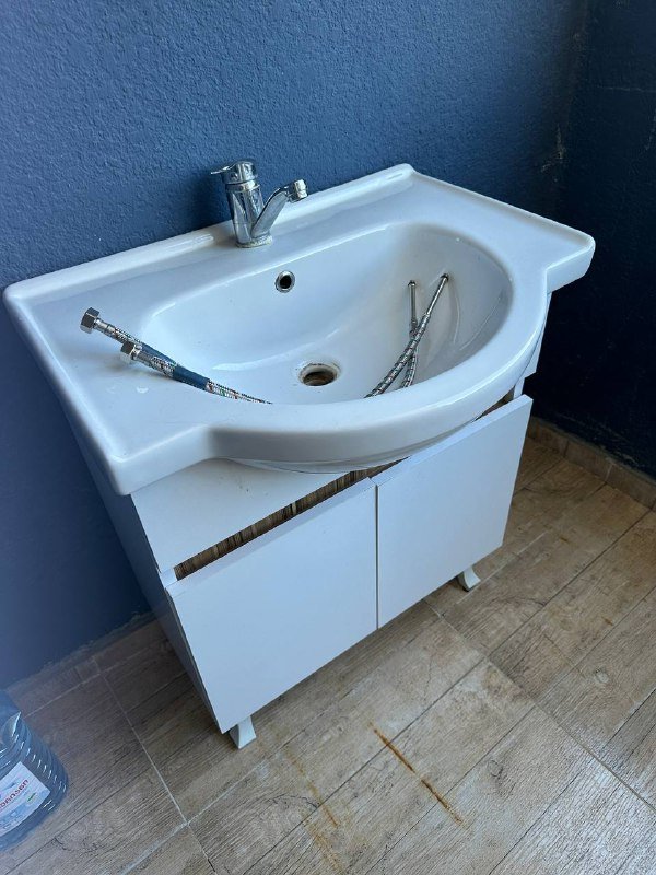 Тумба для ванной с раковиной