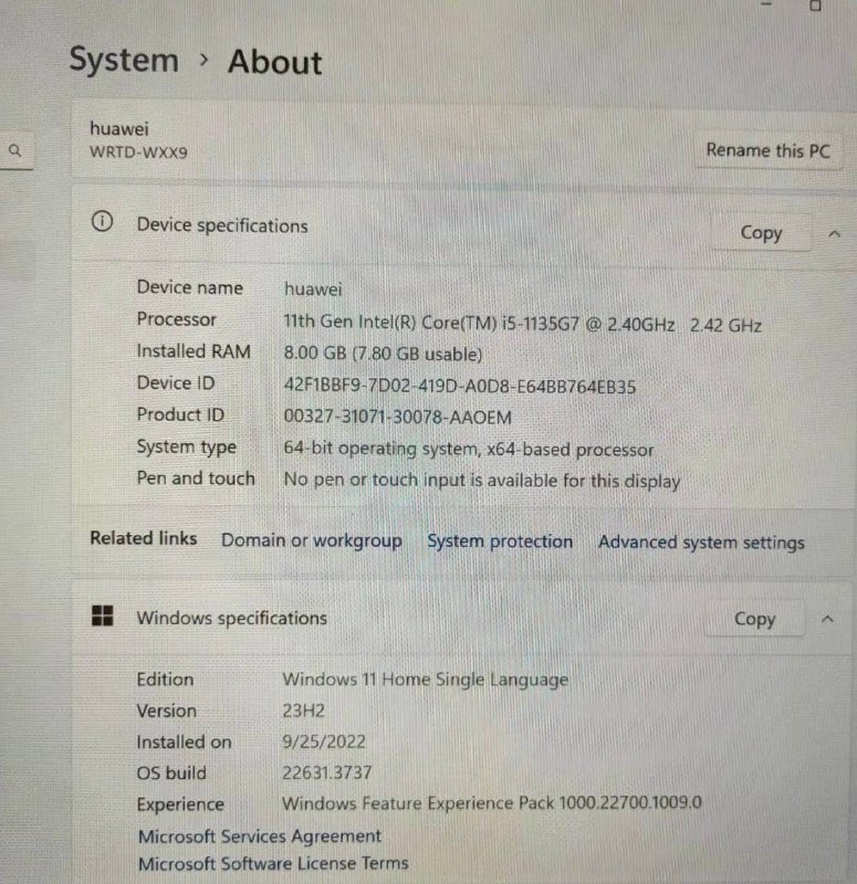 Huawei MateBook 13 2021 ноутбук 2