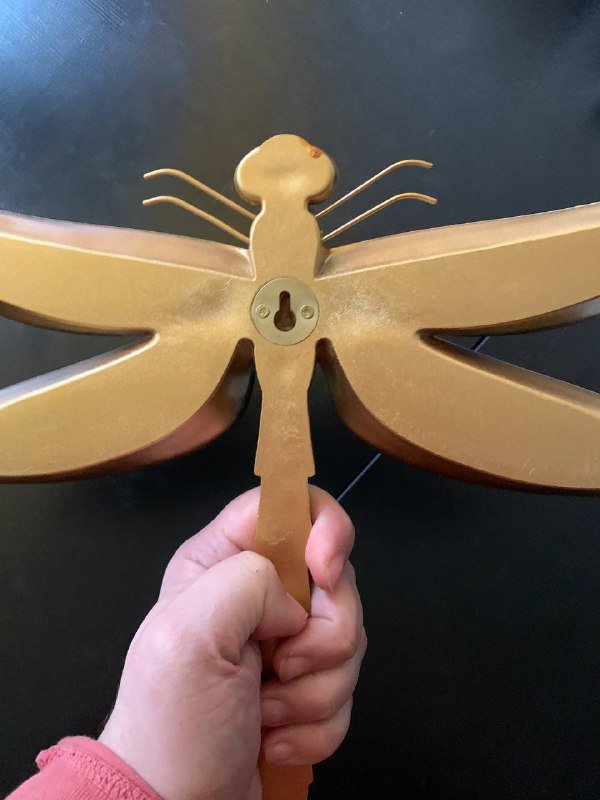 Два больших горшка для растений, зеркальная декор стрекоза 3