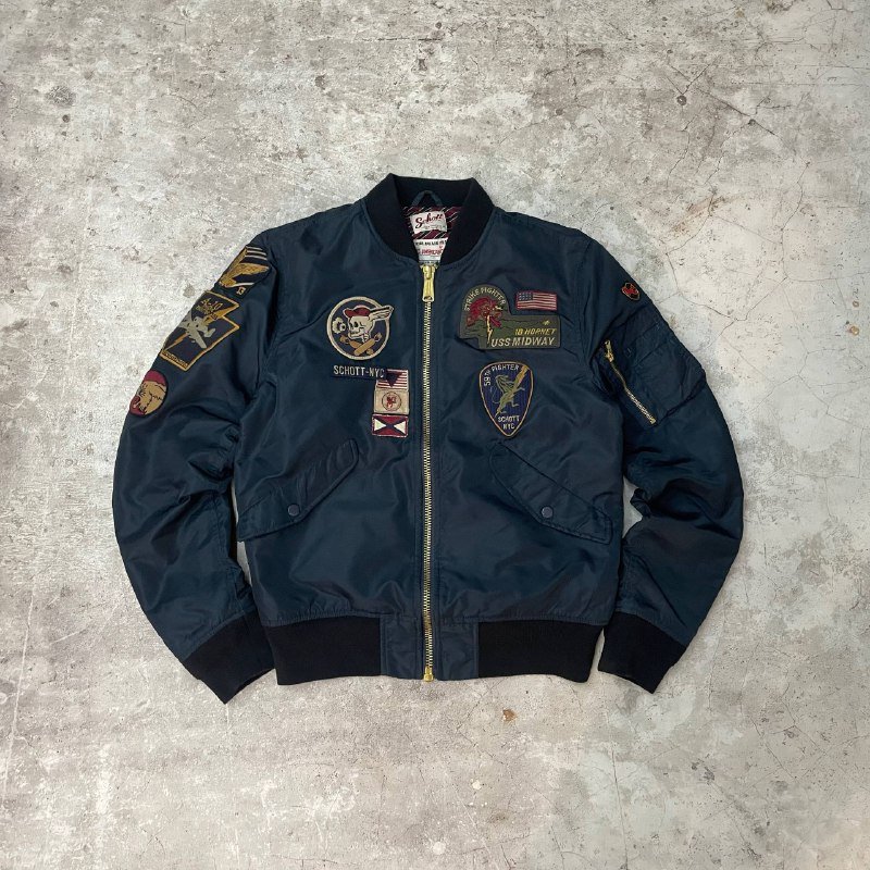 Rare Schott Bomber Jacket Size M