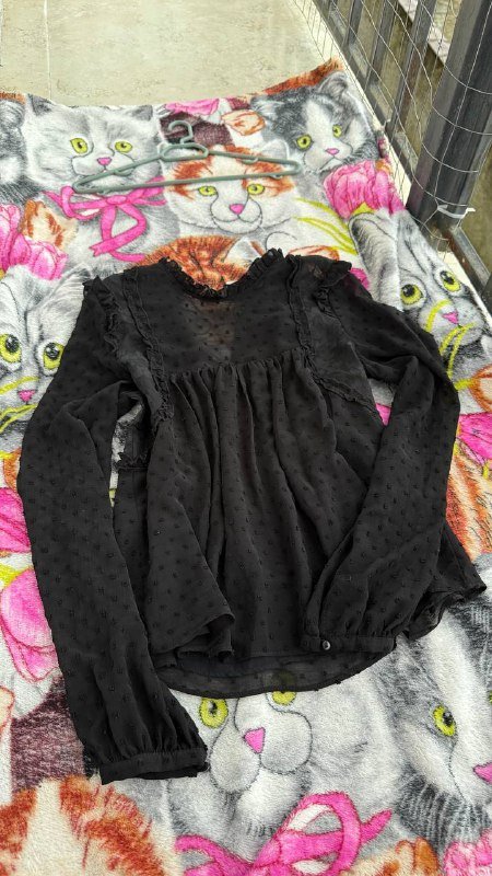 Блузка trafaluc collection ZARA XS черная