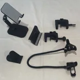 Компьютерный набор, клавиатура, геймпад, USB-хаб, микрофон, аудиокарта, колонки 2
