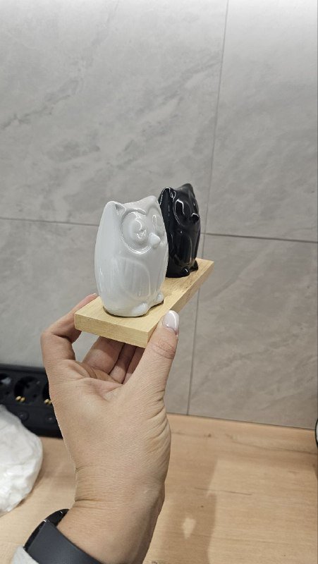 Подставка для салфеток, сольница и перечница 6