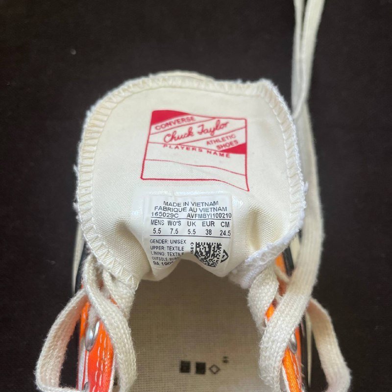 Кеды Converse chuck 70' flame low размер 38 2