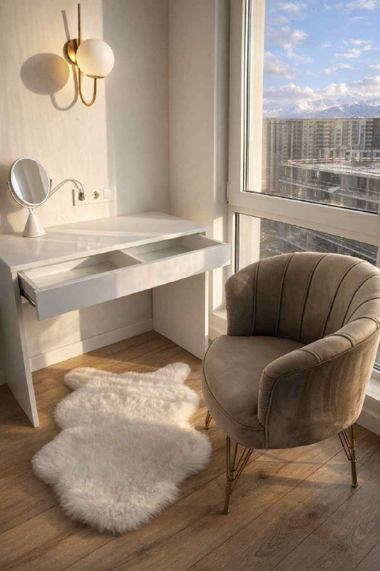 Комплект мебели стол стул с выдвижной полкой