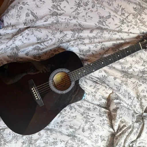 Электроакустическая гитара Squier by Fender SA-105CE Black