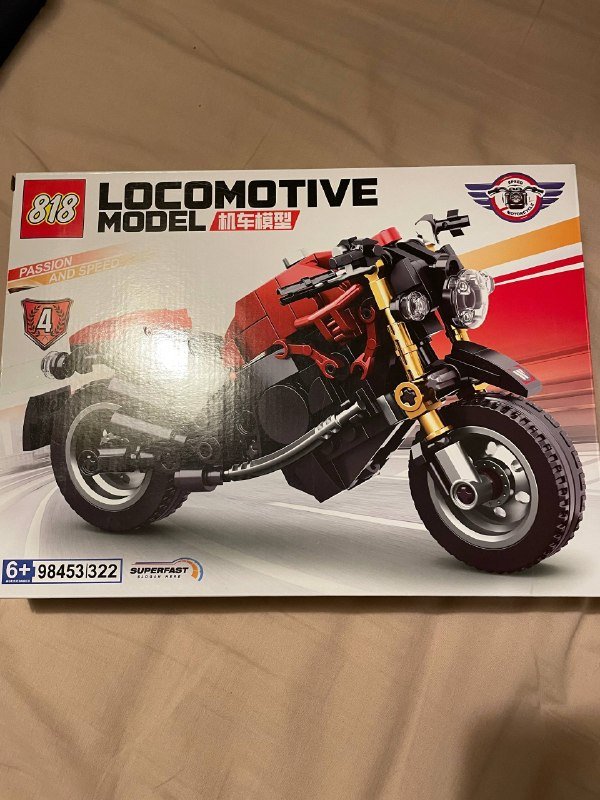 Конструктор Мотоцикл полный комплект